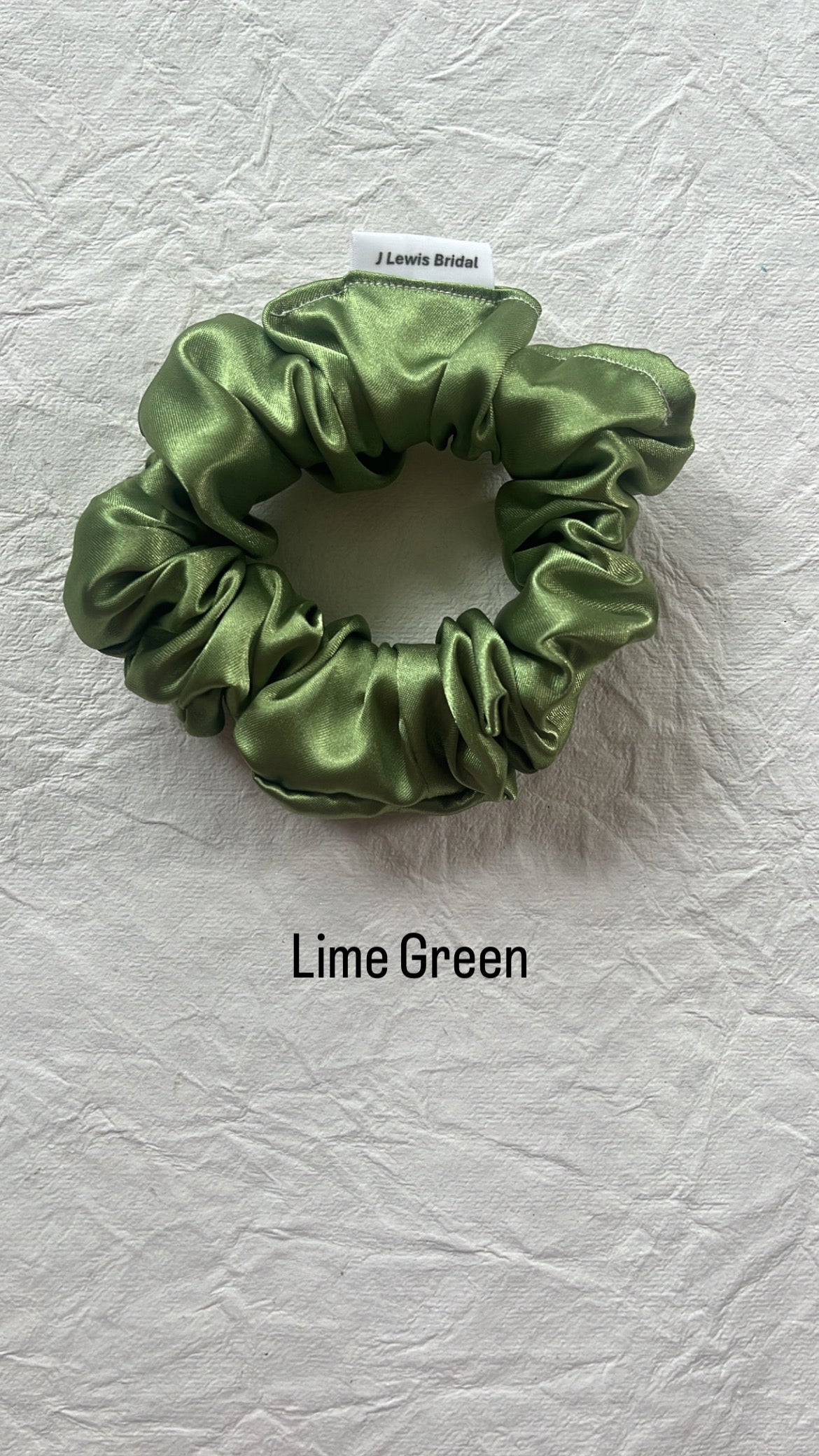 Satin Scrunchies in Various Colors