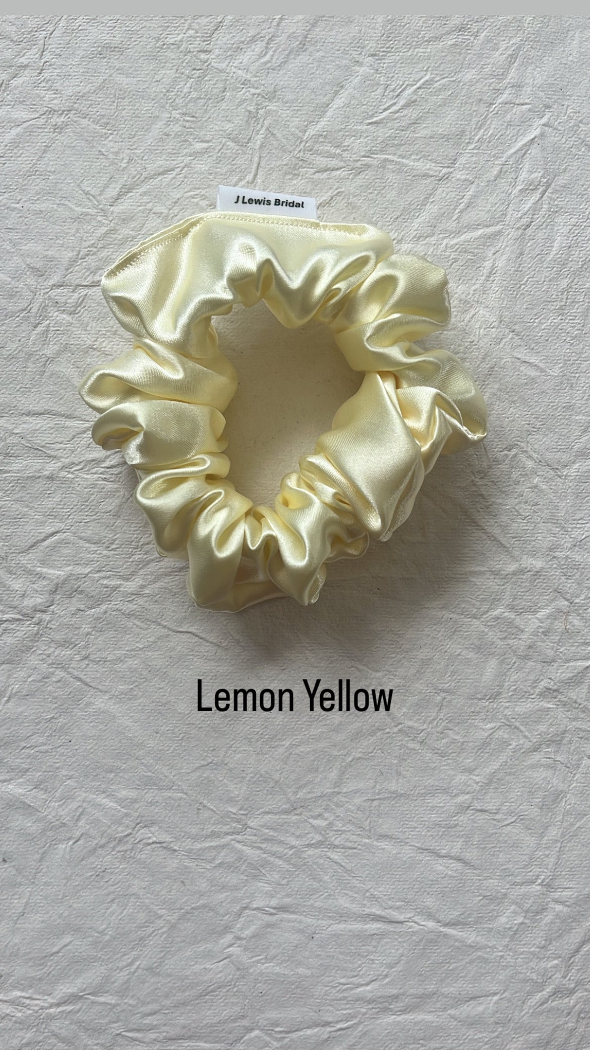 Satin Scrunchies in Various Colors