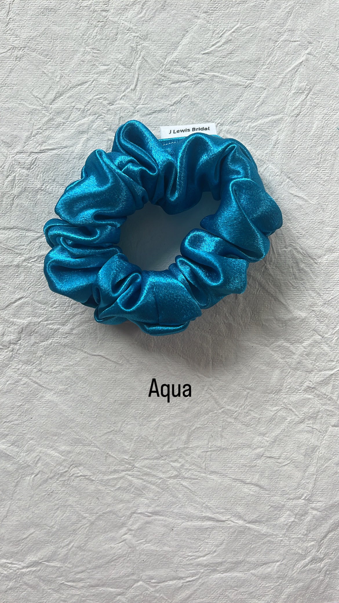Satin Scrunchies in Various Colors