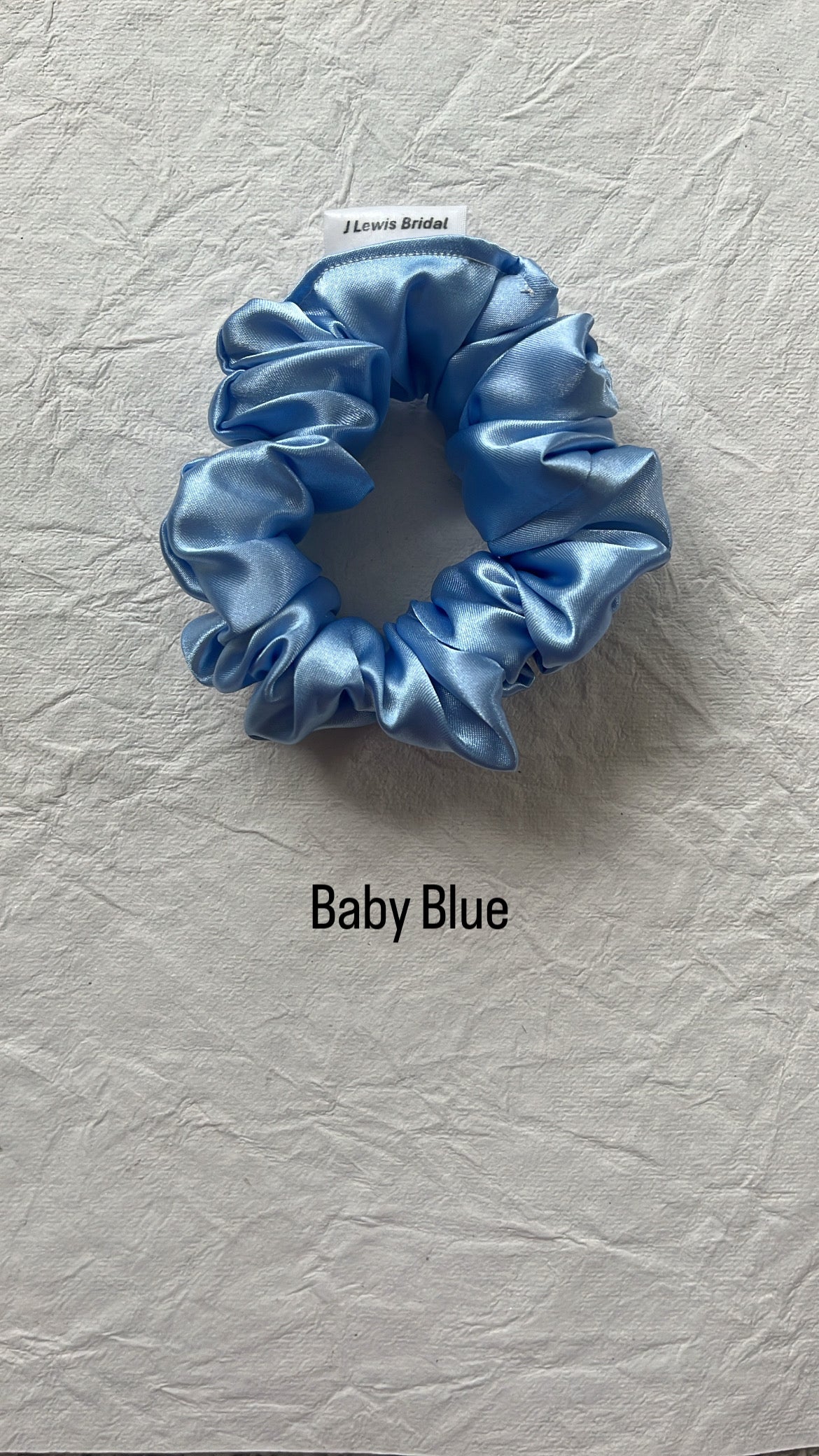 Satin Scrunchies in Various Colors