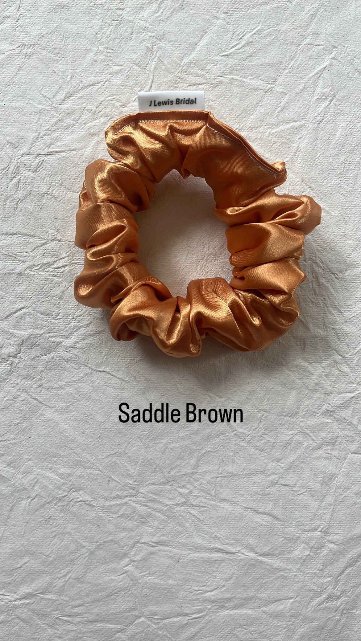 Satin Scrunchies in Various Colors