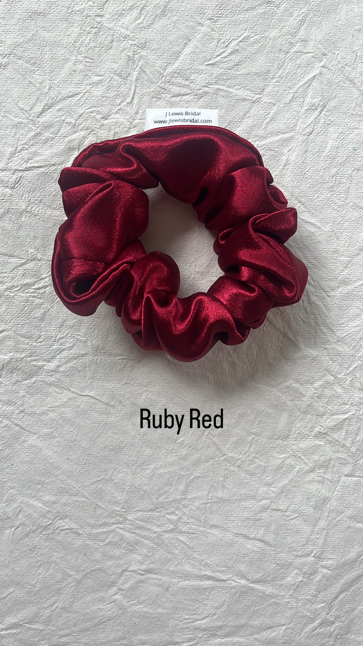 Satin Scrunchies in Various Colors